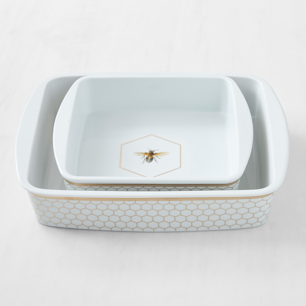 Honeycomb Bee Bakers, Set of 2