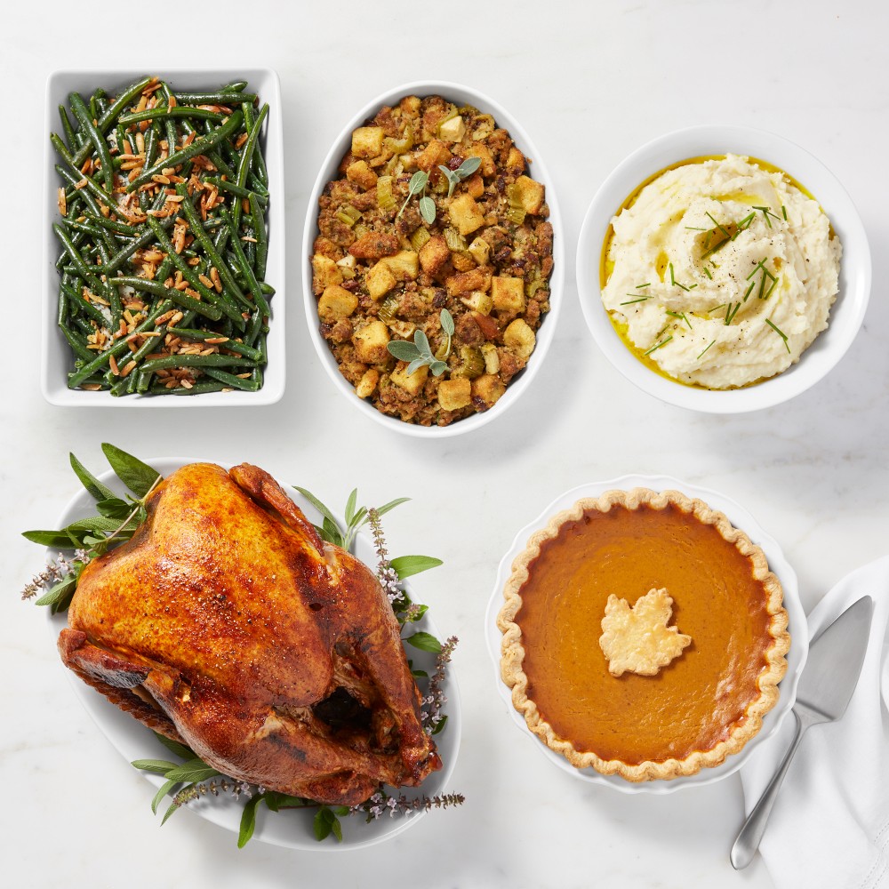 Williams Sonoma Complete Thanksgiving Whole Roasted Turkey Dinner, Serves 12