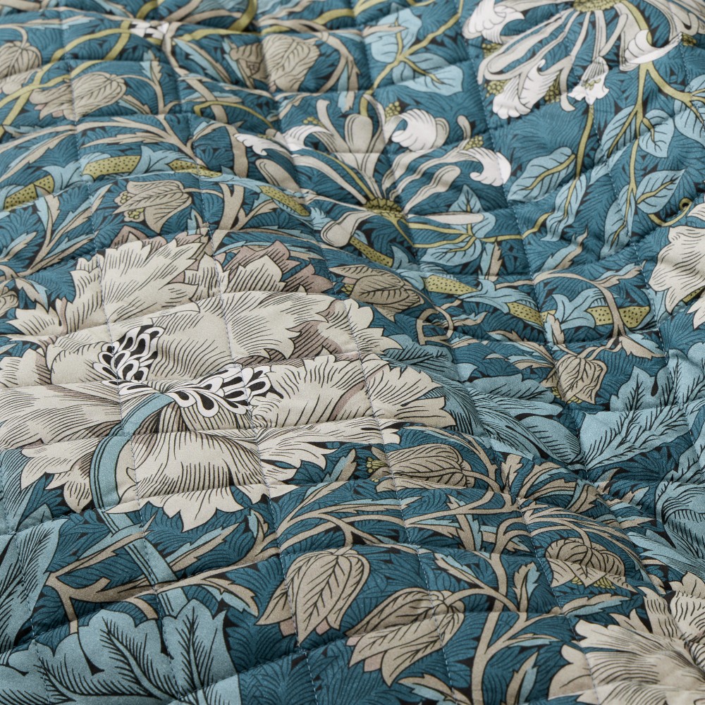 Morris & Co. x Williams Sonoma Home Honeysuckle Tulip Quilt And Shams