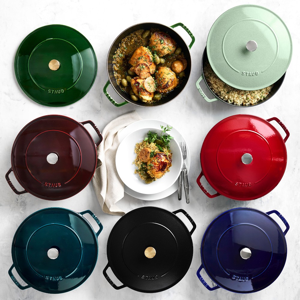 Staub x Smitten Kitchen Enameled Cast Iron Braiser 4-Qt