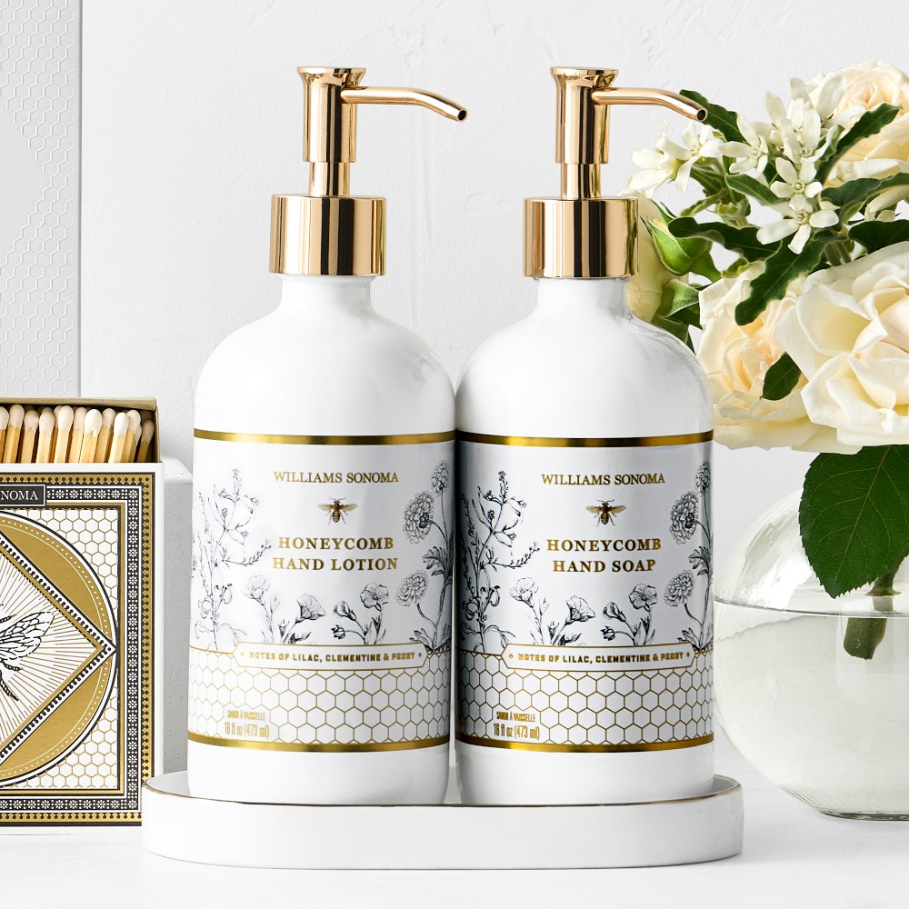 Honeycomb Hand Soap & Lotion 3-Piece Set