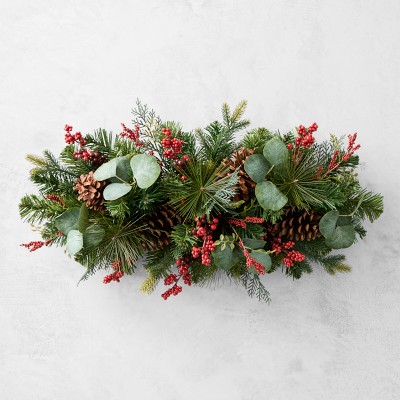 'Tis the Season Pre-Lit Faux Centerpiece