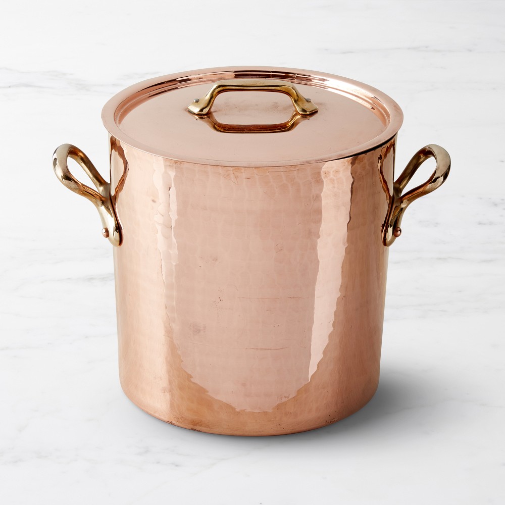 Mauviel Copper Stock Pot