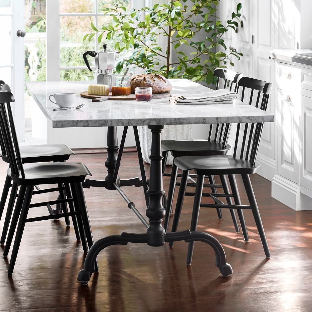 La Coupole Rectangular Iron Bistro Table (72
