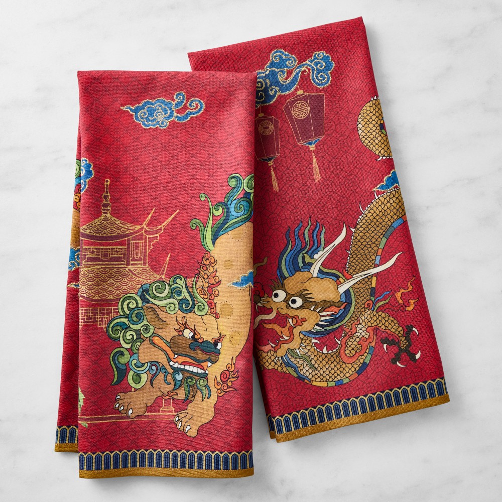 Lunar New Year Towels, Set of 2