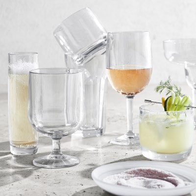 DuraClear® Tritan Outdoor Double Old-Fashioned Glasses, Set of 6