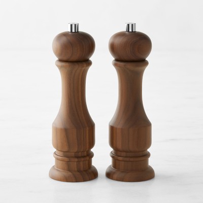 Williams Sonoma Traditional Walnut Salt & Pepper Mills