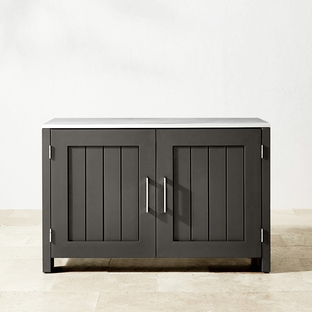 OPEN BOX: Larnaca Metal 2-Door Cabinet, 58