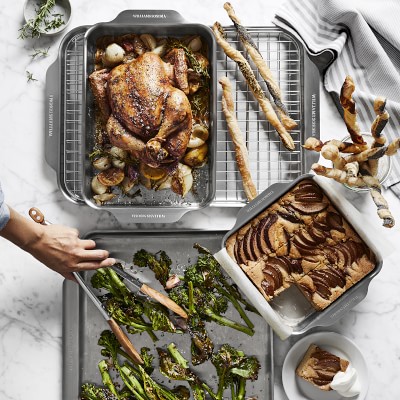 Williams Sonoma Signature Thermo-Clad™ Stainless Steel Ovenware, Set of 3
