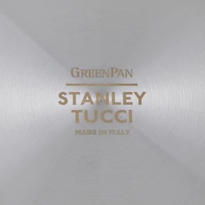 GreenPan™ Stanley Tucci™ Stainless-Steel Ceramic Nonstick Saucepan