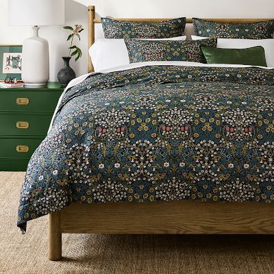 Morris & Co. x Williams Sonoma Home Blackthorn Duvet Cover and Shams