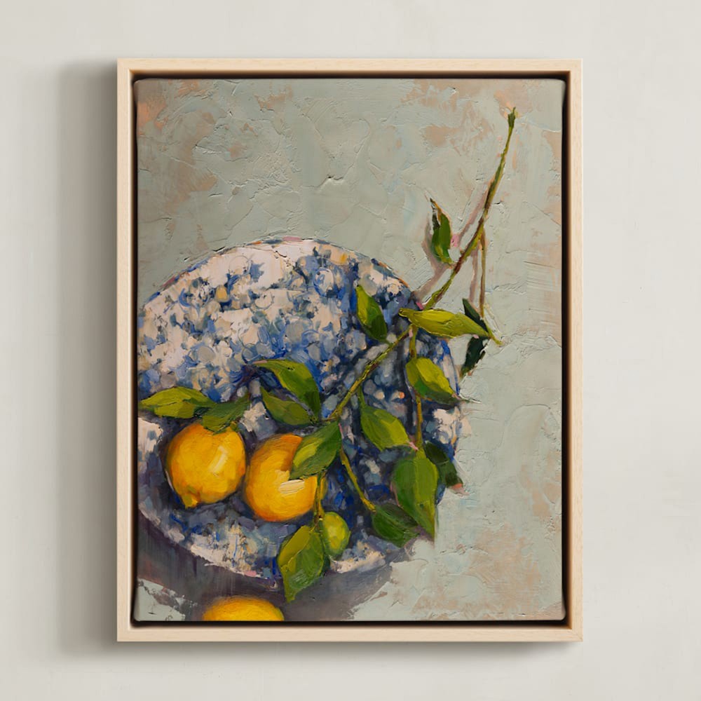 Fruit on a Plate No.3 Limited Edition Kitchen Art by Minted