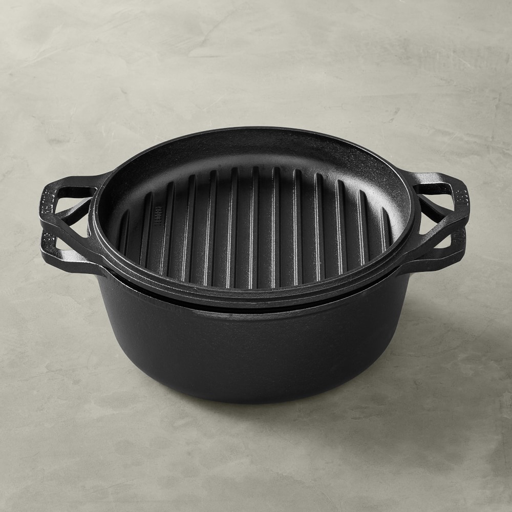 Lodge Chef Collection Double Dutch Oven, 6-Qt.