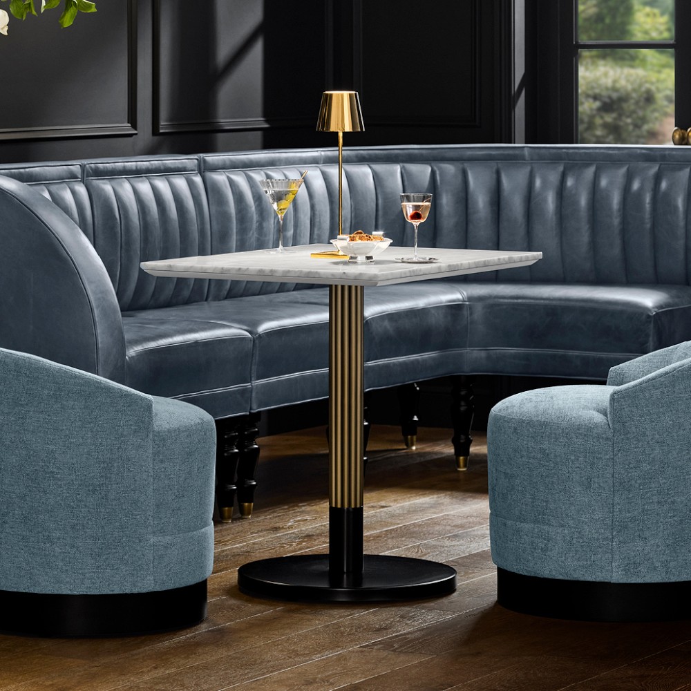 Cosmo Fluted Restaurant Table (30