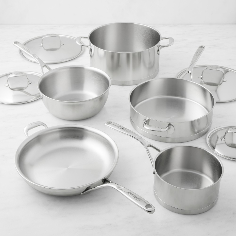 Demeyere Atlantis Stainless-Steel 9-Piece Cookware Set