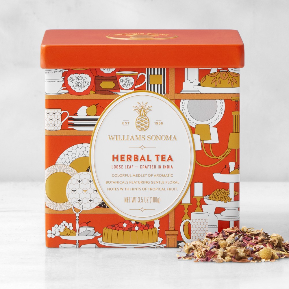 Williams Sonoma Signature Tin, Herbal Tea