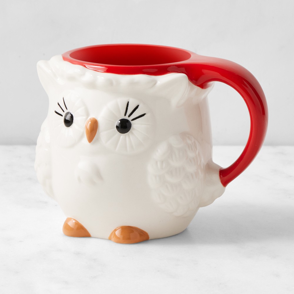 Figural Owl Mug