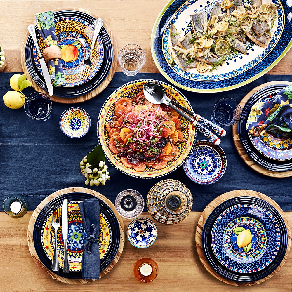 Sicily Ceramic Serving Bowls