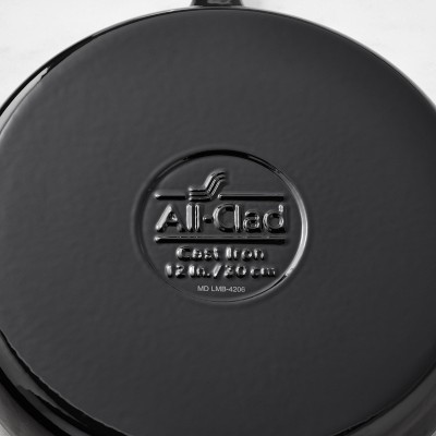 All-Clad Enameled Cast Iron Skillet, 12