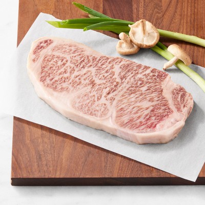 Japanese A5 Wagyu Striploin, 16-17-oz