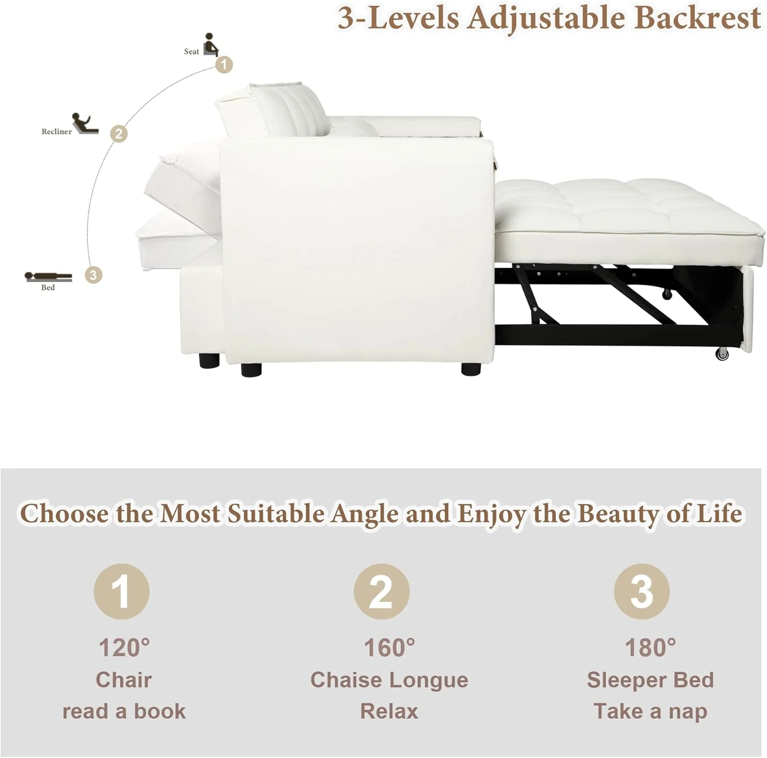 Convertible Sofa Bed