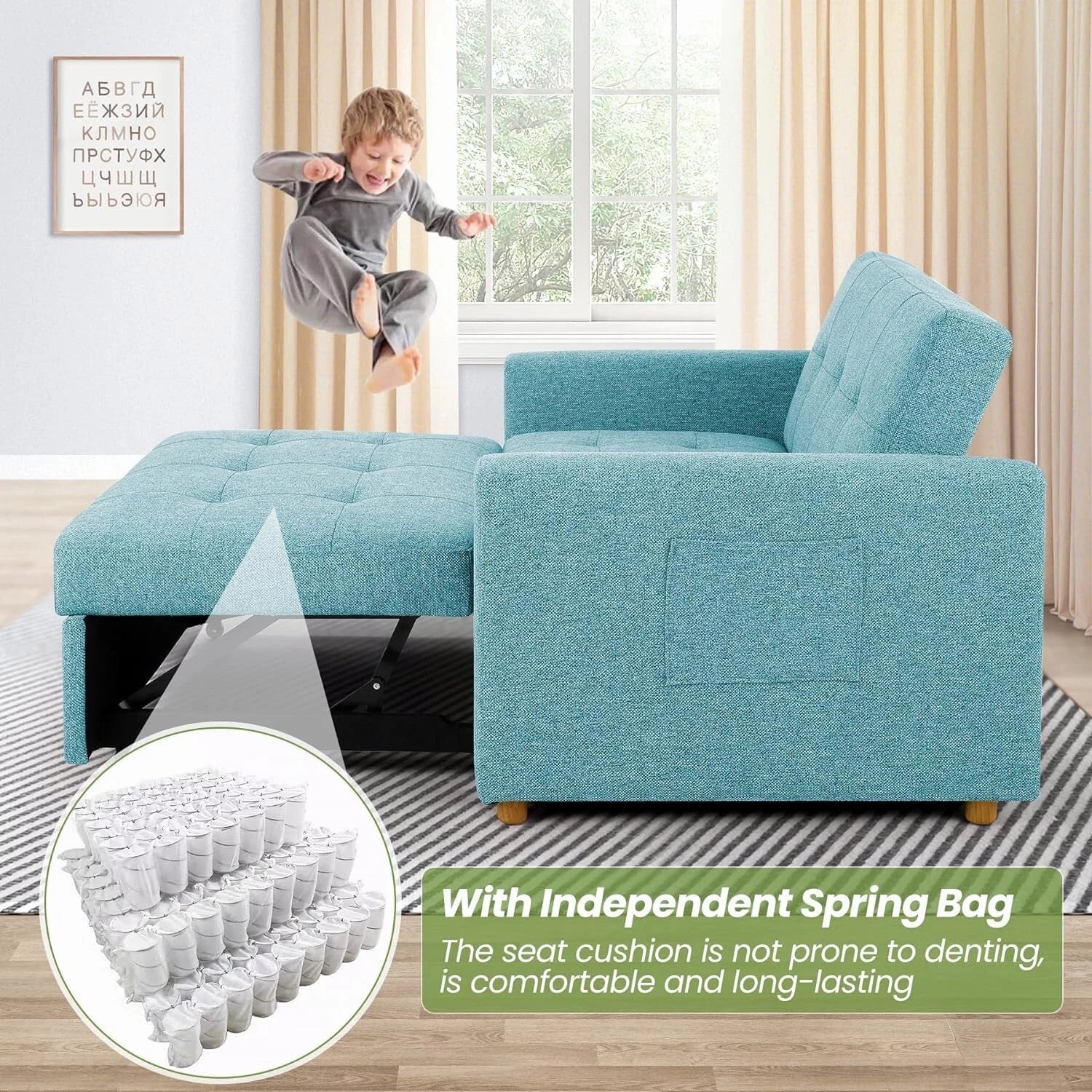 SEJOV Sleeper Sofa Bed