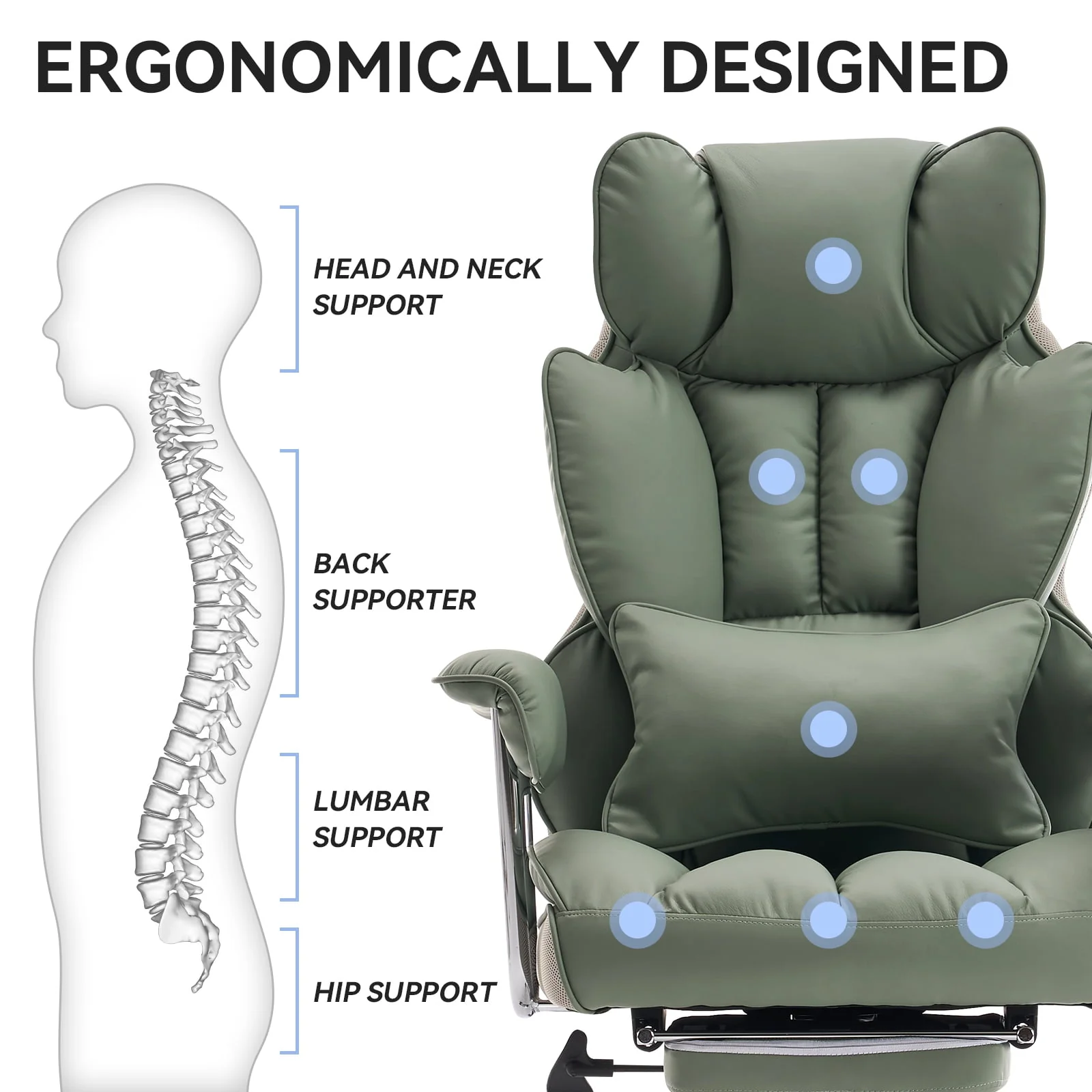 ATMILD Ergonomic Chair