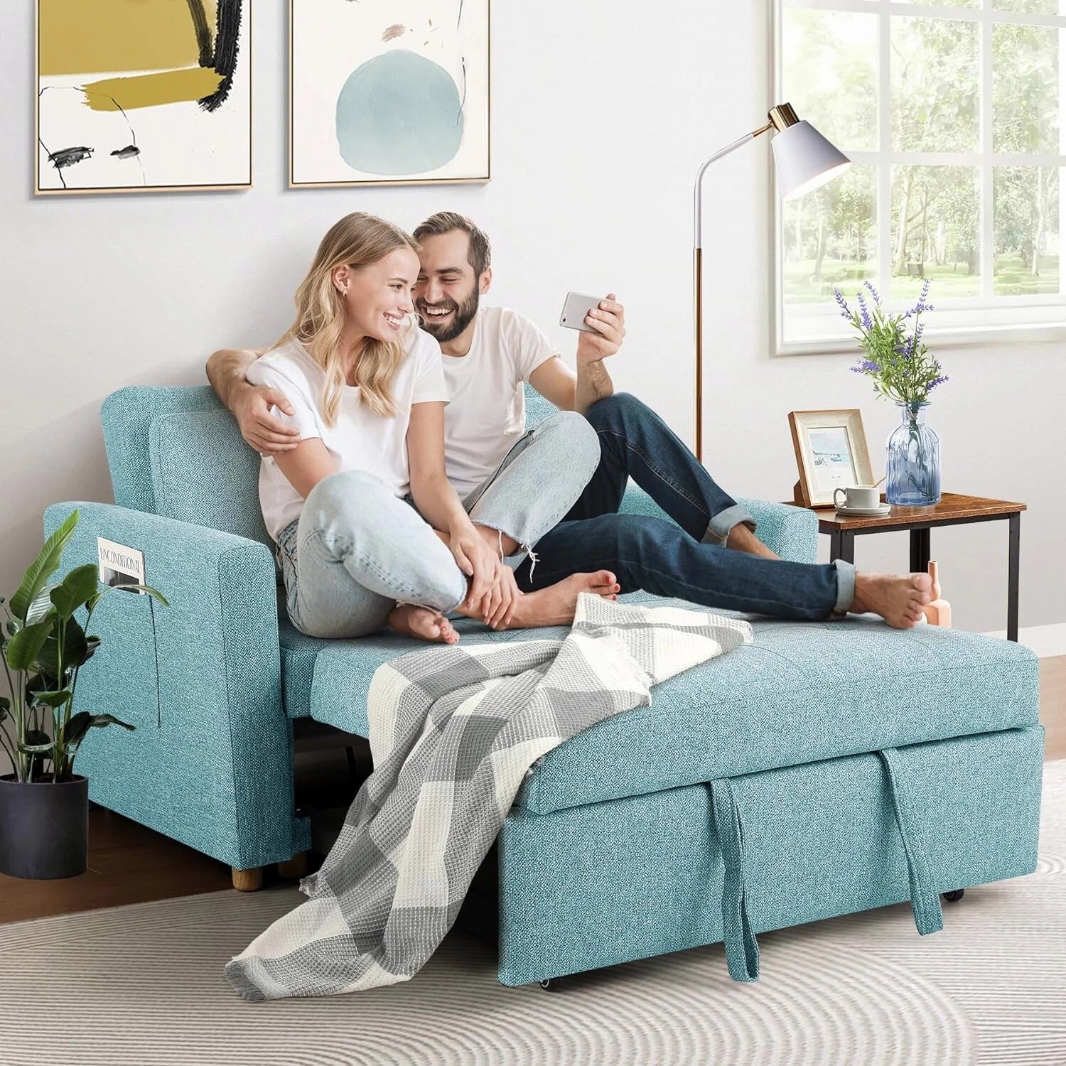 SEJOV Sleeper Sofa Bed