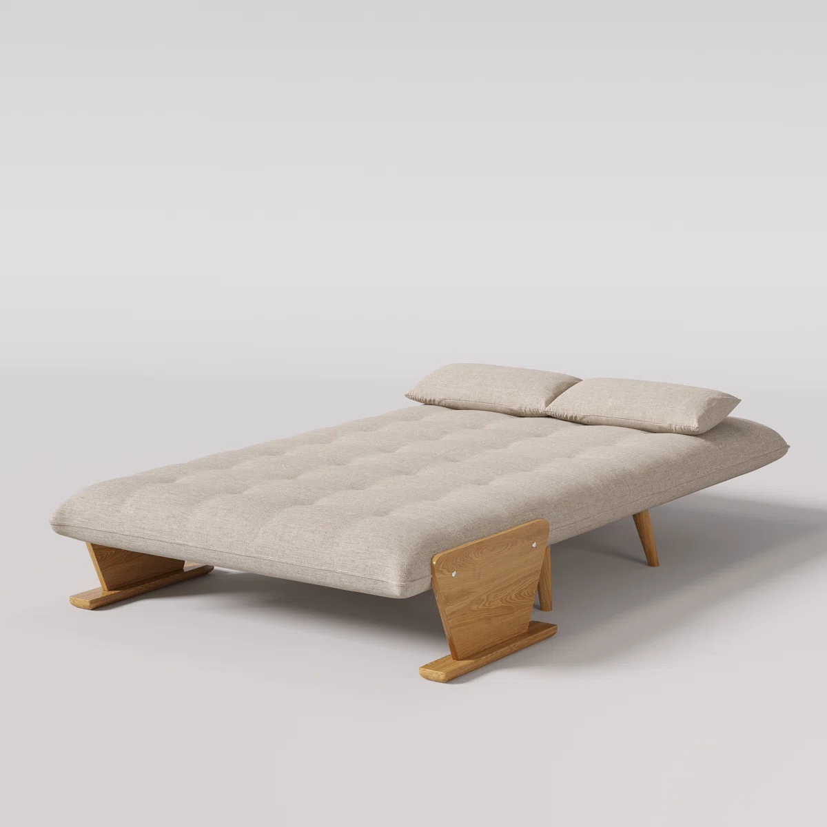 Upholstered Convertible Sleeper Sofa