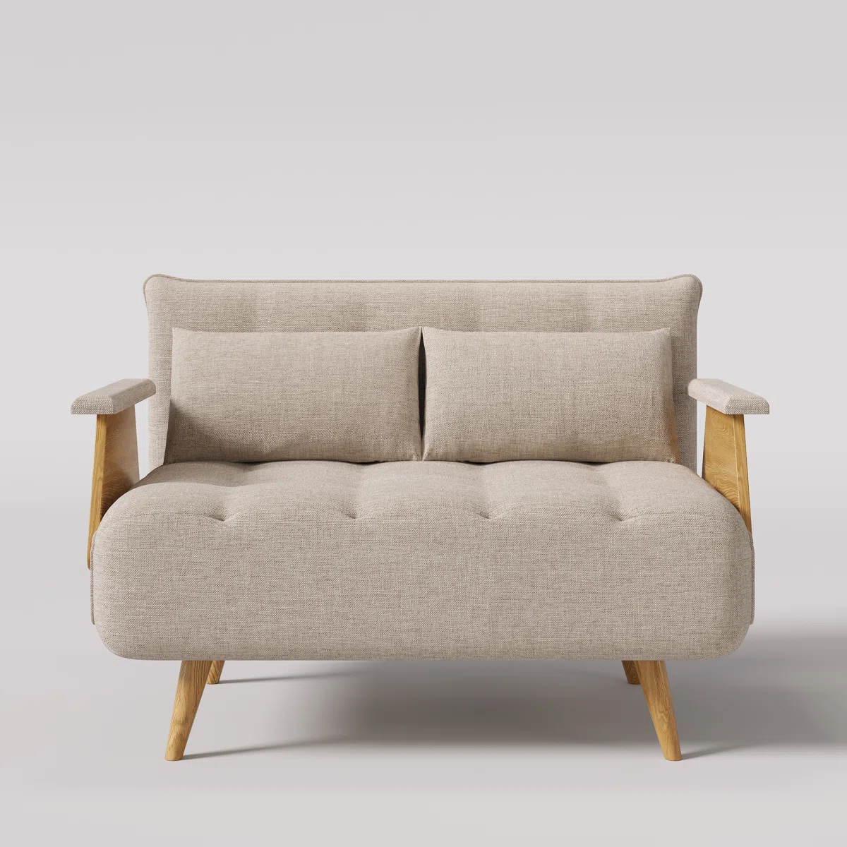 Upholstered Convertible Sleeper Sofa