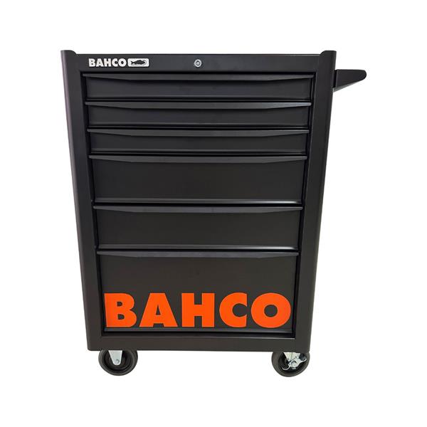 BAHCO 1470K6BKFFSDR 26 Heavy Duty Trolley with Tools,198 Piece Kit