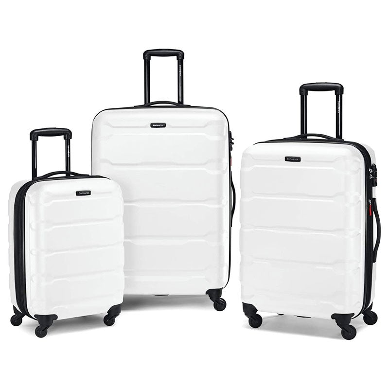 Samsonite Omni PC Hardside Expandable Luggage with Spinner Wheels,  3-Piece Set (20/24/28)