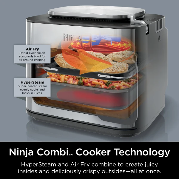 Ninja Combi™ All-in-One Multicooker, Oven, and Air Fryer Bundle