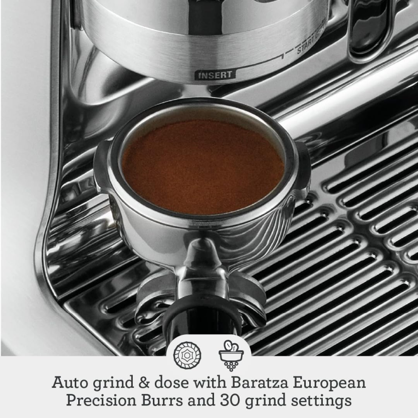 Sage The Barista Pro Bean to Cup Coffee Machine - Black Truffle