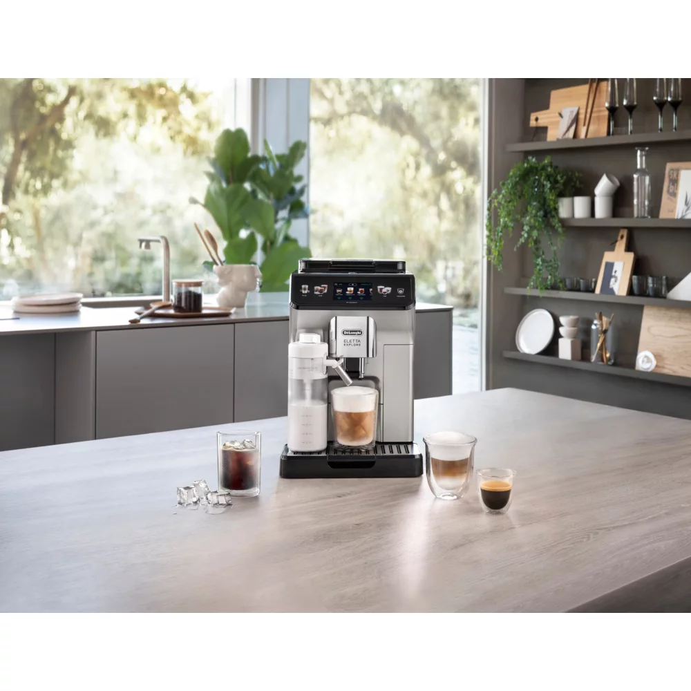 Espresso Grinder Delonghi Eletta Explore ECAM450.65.S Silver