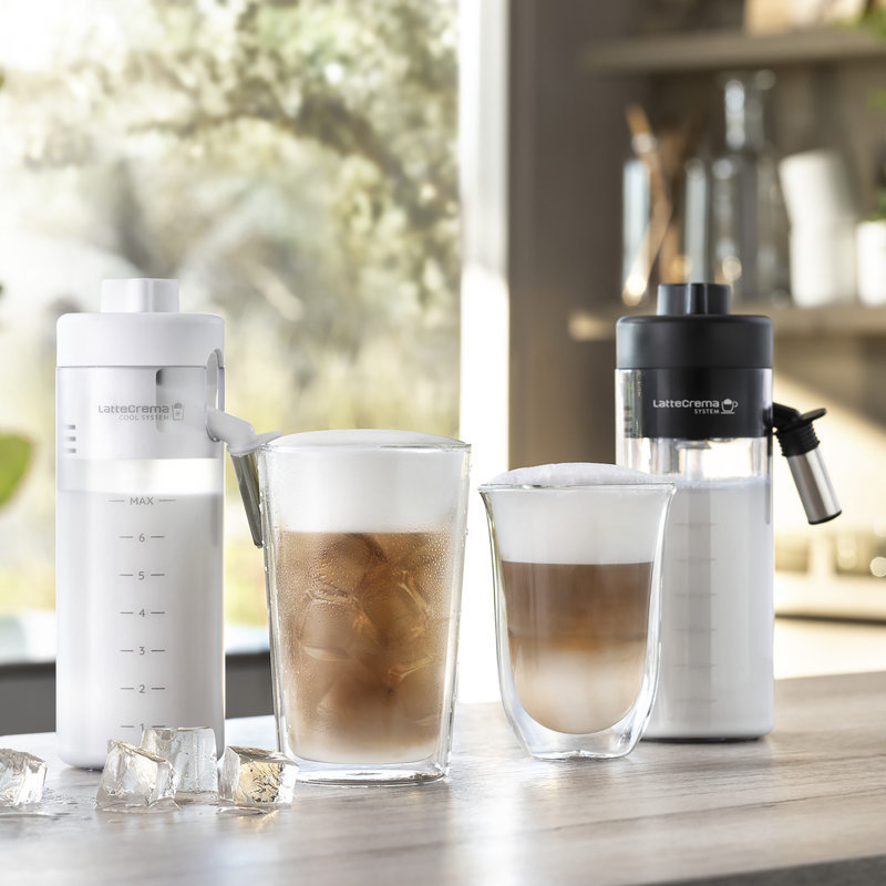 DeLonghi Eletta Explore Bean to Cup Coffee Machine with Cold Brew Technology - Titanium