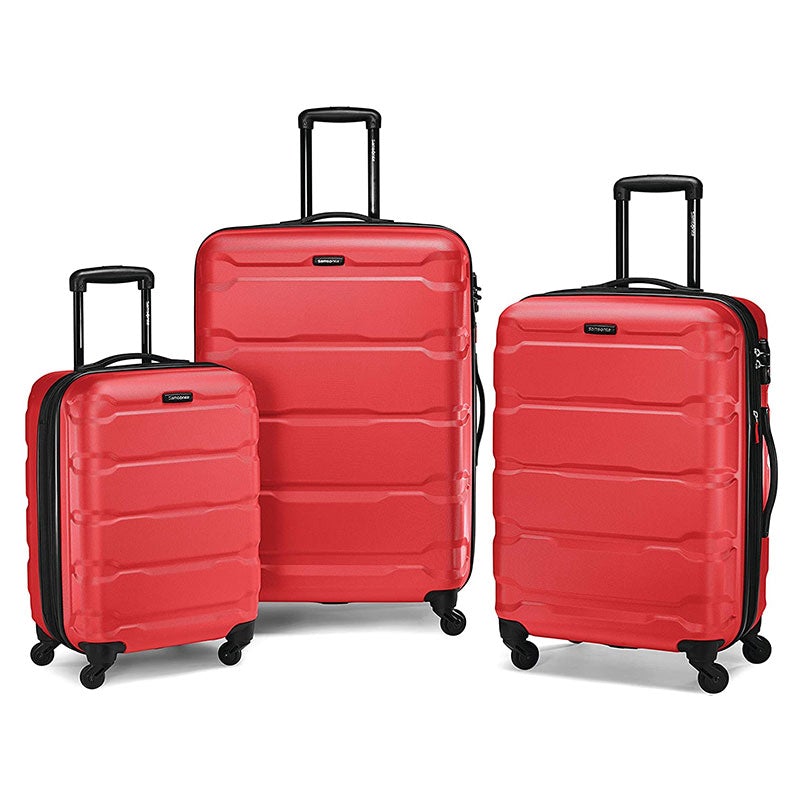 Samsonite Omni PC Hardside Expandable Luggage with Spinner Wheels,  3-Piece Set (20/24/28)