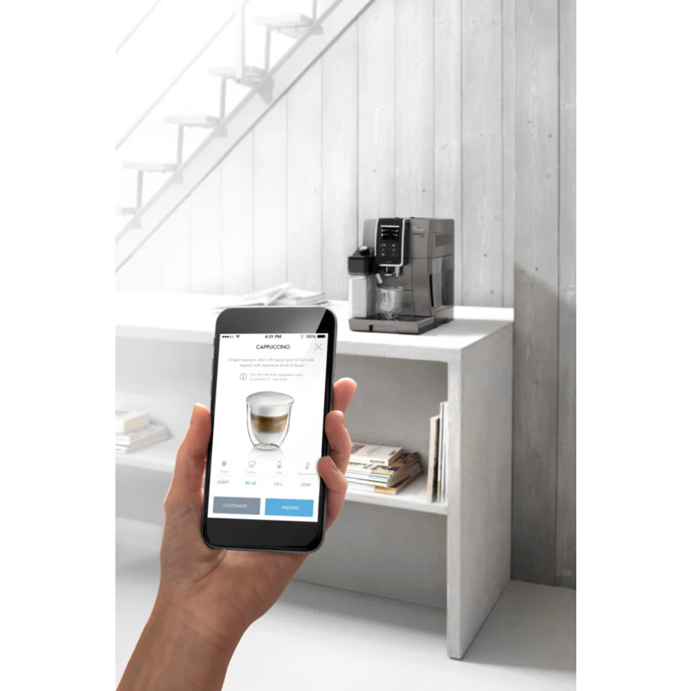 Espresso Grinder Delonghi Dinamica FEB3795.T titanium