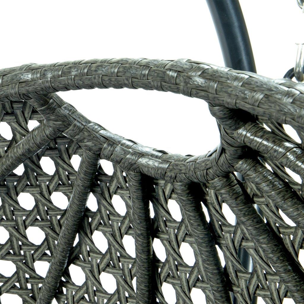 ๐ฅ2-Person Wicker Hanging Swing Chair