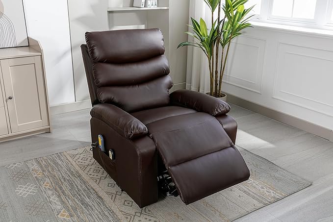 ASTAN HOGAR Relaxation Chair with Self-Help Function (Lifts People), Electric Reclining, Massage and Thermotherapy