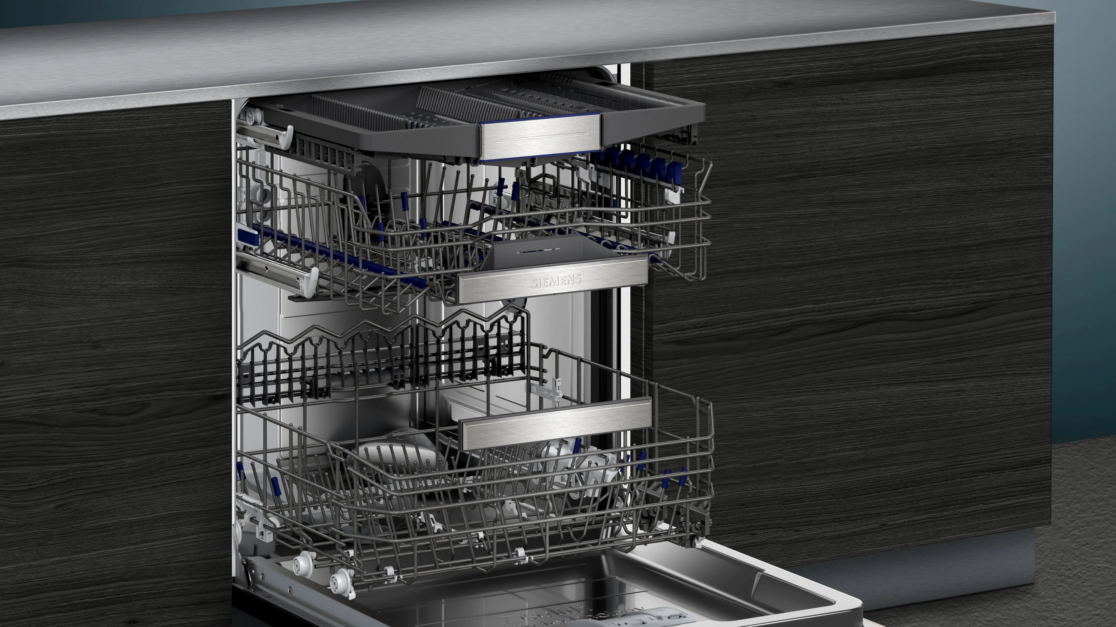 SIEMENS SN87TX00CE iQ700 Fully-integrated dishwasher 60 cm