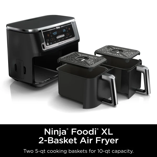 Ninja® Foodi® 6-in-1 Smart 10-qt. 2-Basket Air Fryer