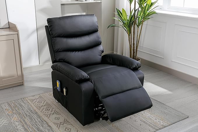 ASTAN HOGAR Relaxation Chair with Self-Help Function (Lifts People), Electric Reclining, Massage and Thermotherapy