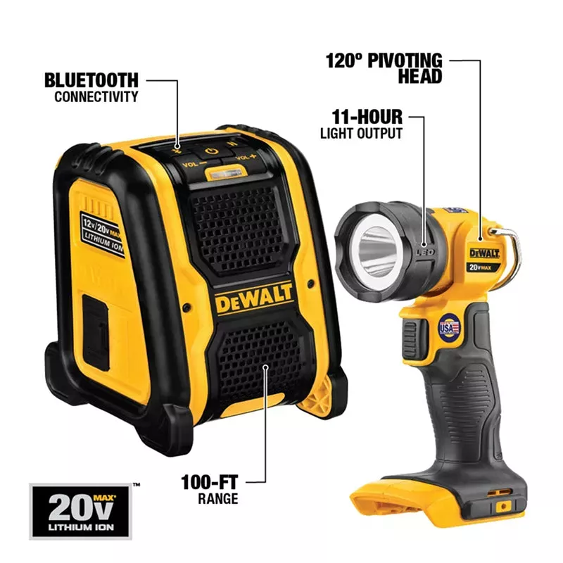 ๐ฅ DEWALT 18V Li-Ion Cordless Combo Kit(28-TOOL)