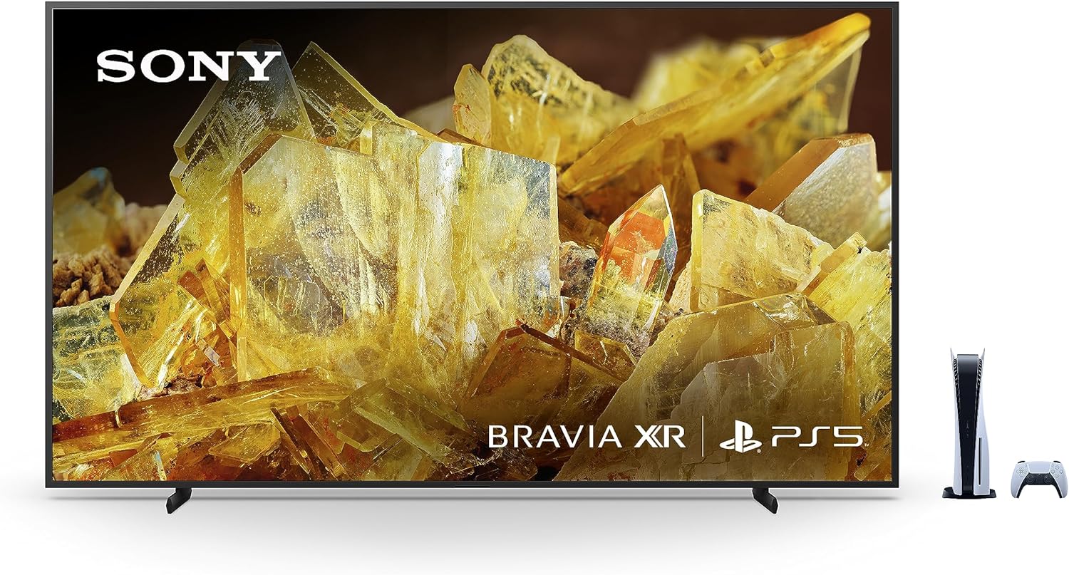 Sony 98 Inch 4K Ultra HD TV X90L Series: BRAVIA XR Full Array LED Smart Google TV with Dolby Vision HDR and Exclusive Features for The Playstation® 5 XR98X90L- 2025 Model