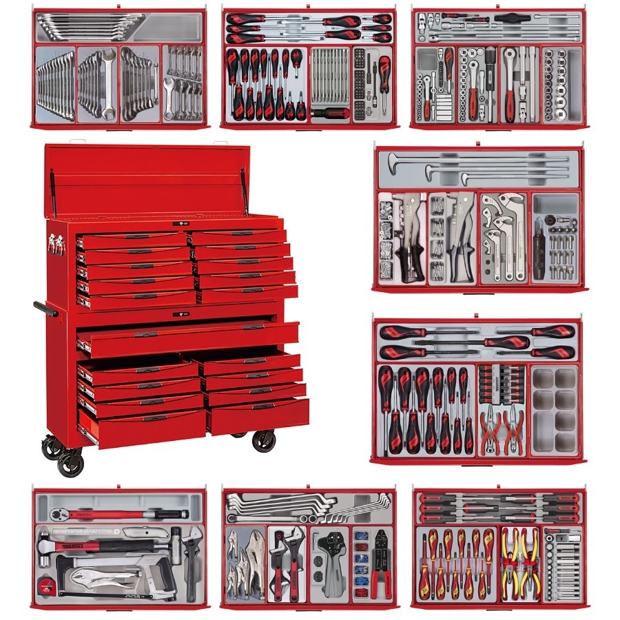 Teng Tools 1100 Piece Complete Mixed Hand Tools Kit