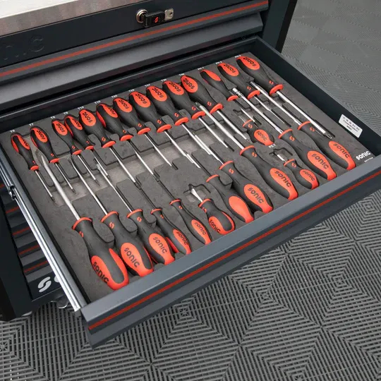 🔥Last Day Limited To 96 Units Only €109.99🔥Factory Clearance Mobile Roller Cab With 13 DRAWERS