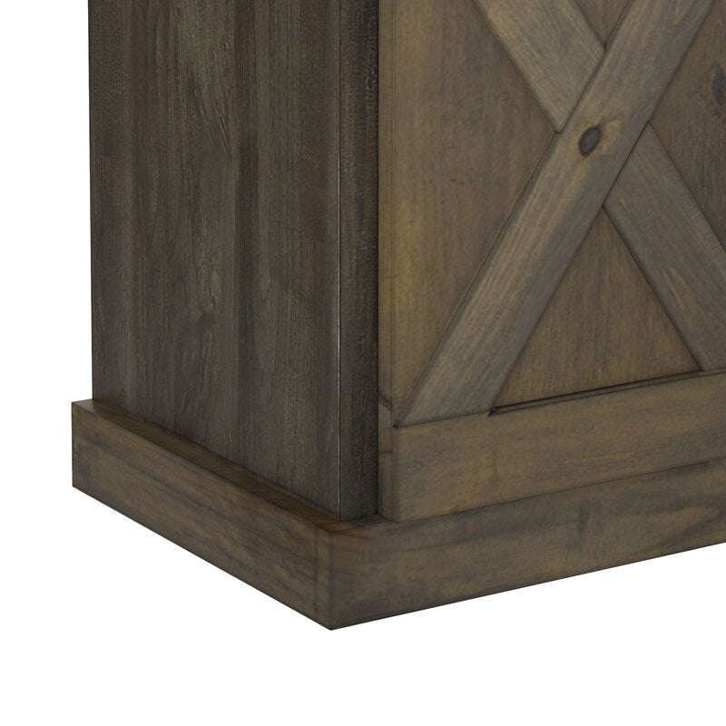 TV Stand for TVs up to 70 with Fireplace Included