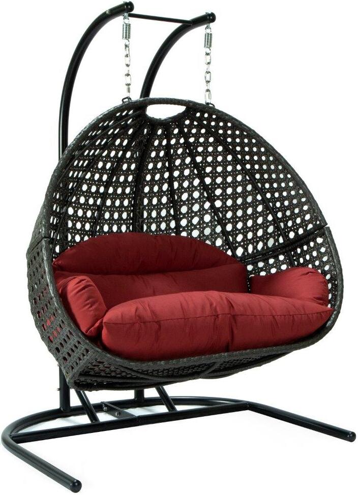 ๐ฅ2-Person Wicker Hanging Swing Chair