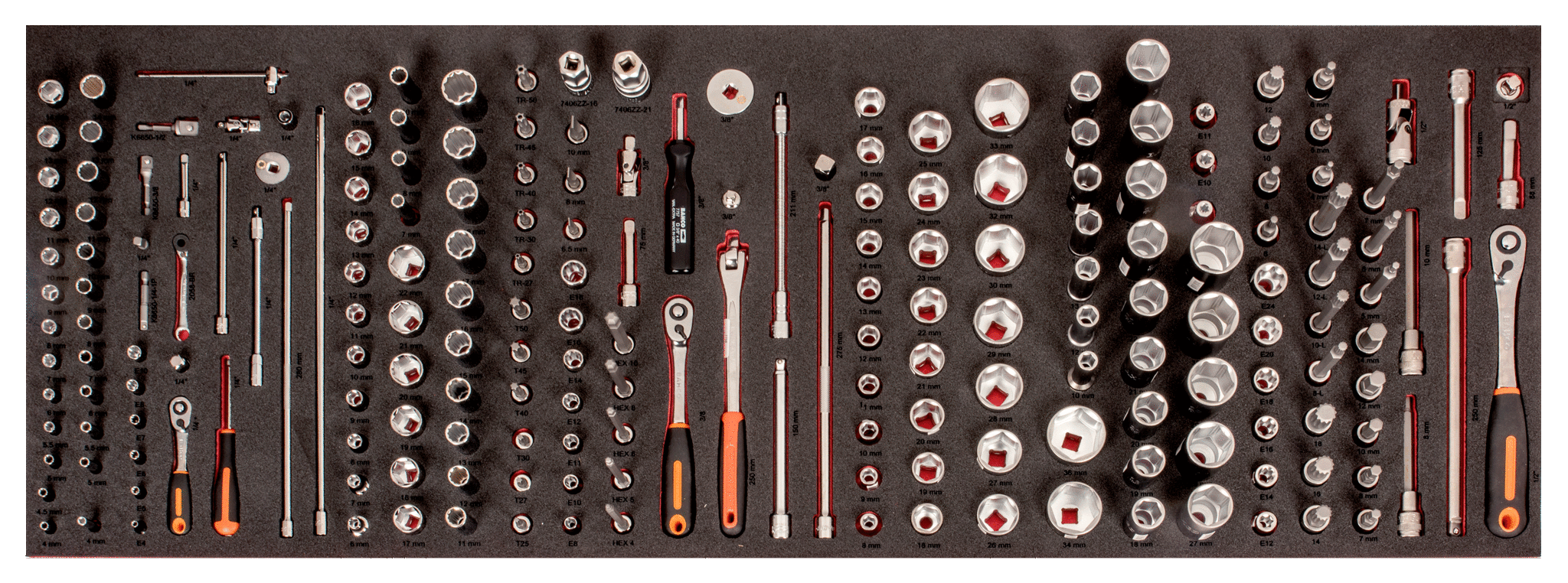 53 Tool Trolley General Purpose Tool Kit - 488 Pcs  XXL